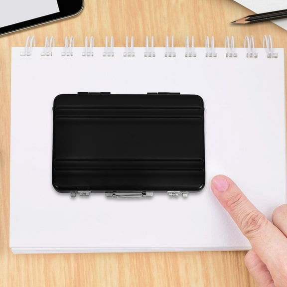 IFANLANDOR 1Pcs Compact Design Business Card Holder Organizer for Men and Women Suitable for Travel