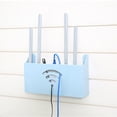 thumbnail image 4 of Kearding Caja de almacenamiento organizador de enrutador WiFi estante de pared estante montado en el dormitorio sala de estar creativamente Almacenamiento y organización del hogar Beige, 4 of 6