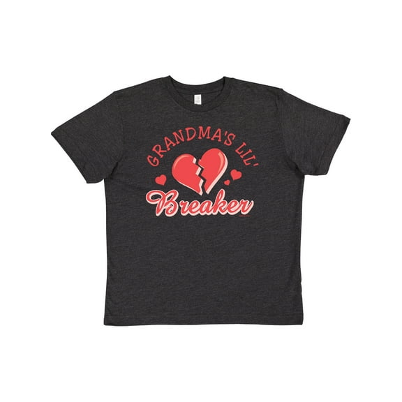 Inktastic Grandma's Lil' Heartbreaker Youth T-Shirt