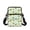 Honeycomb Pattern Print, variant on FUIALDOLG St. Patrick's Day Polyester Cross Body Bags with Double Zipper Pockets, Portable Phone Purse for Daily Travel and Shopping