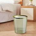 thumbnail image 5 of Trash Can Bedroom Transparent Trash Can For Home Living Room Kitchen Toilet Bathroom Bedroom Office With Pressure Ring Waste Bin., 5 of 6