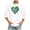 White, variant on SBYOJLPB Men's Fashion Printing Round Neck Casual 3/4Sleeve Blouses Shirts Leisure TimeTops