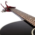 thumbnail image 3 of Kyser Quick Change Capo Easy One-Handed Operation, Fits Any Fret, Red, 3 of 8