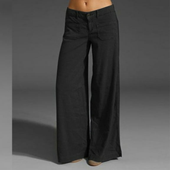 XINXIAOO Womens Trousers Women's Pants Casual Black Baggy Pants Women Comfy Pants Women Work Wide Leg Pants for Women Women's Fall Pants
