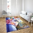 thumbnail image 4 of Watercolor Hello Winter Pug Chill Christmas Welcome Indoor Rug Dog Lover Gifts Carpet Living Bed Room Sofa Home Decor - 00016, 4 of 5