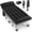 Black-gray, variant on GVDV Folding Camping Cot for Adults with 2 Sided Mattress - 75" x 28" Cot, 1200D Oxford Portable Cot Bed with Carry Bag for Camp Travel Guest, Blue