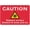 Warning Sign 3, variant on Bag Check Area - Thank You For Your Cooperation 8"x12", Aluminum Tin Warning Signs for Home Outdoor Garden, Weatherproof Directional Sign
