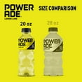 thumbnail image 4 of POWERADE Electrolyte Enhanced Lemon Lime Sport Drink, 20 fl oz, Bottle, 4 of 8