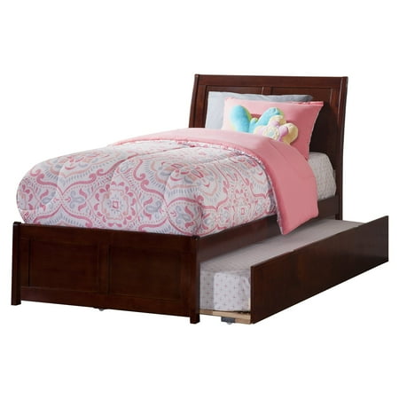 Trundle Beds Twin Portland Platform Bed with Matching Foot Board with Twin Size Urban Trundle Bed, Multiple Colors, Multiple Sizes ()