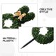 thumbnail image 4 of Topiario de conejo de Pascua con lazo, planta artificial realista de conejo, árbol topiario de simulación de festival con estaca para decoración de Pascua., 4 of 6