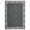 Dark Gray, variant on Garvee 2'x6' Modern Floral Border Runner Rug Soft Tribal Edge Accent Carpet, Washable Non Slip Floor Mat for Entryway Bedroom Hallway, Dark Gray