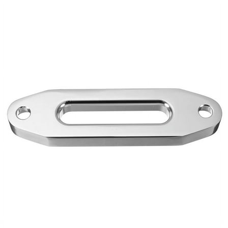 6 Pcs 125mm 4000LBS Universal Chrome Aluminum Hawse Fairlead Synthetic Mount Winch Rope 15000Lbs for SUV ATV UTV,6 x 4000LBS Hawse Fairlead,Silver