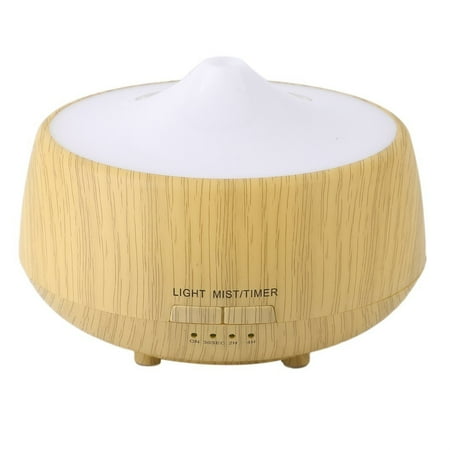 Ultrasonic Essential Oil Aromatherapy Diffuser Air Humidifier Wood Grain