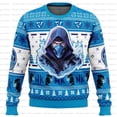 thumbnail image 3 of Suéter navideño feo de Mortal Kombat, sudadera con capucha de dibujos animados de anime para mujer y hombre, novedad de 2025, 3 of 5
