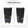 thumbnail image 3 of Saiise Geometry Dash Print Tumbler 20 Oz Stainless Steel Vacuum Insulated with Straw Coffee Cup for Home,Office,Outdoor Works Great for Ice Drinks and Hot Beverage, 3 of 8