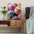 thumbnail image 5 of Colorful Baseball Sport Canvas Print, Kids Boys Girls Nursery Sports Bedroom Living Room Home Wall Decor Art, 5 of 8