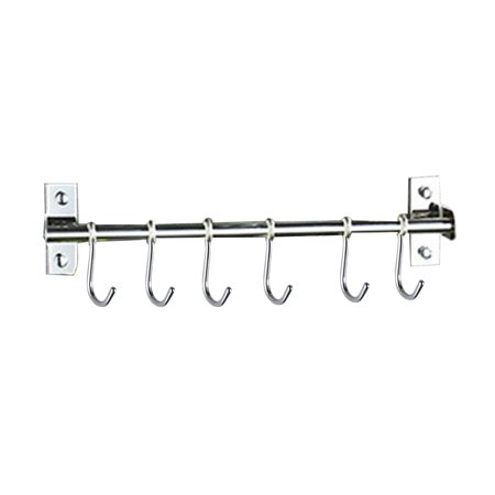 Baohd Kitchen Sliding Hooks Stainless Steel Hanging Rack Rail Kitchen ...