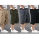thumbnail image 4 of T Pantalones Cortos Tipo Cargo De Camuflaje Para Hombre,, 4 of 8