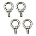 thumbnail image 3 of M8 Ring Shape Lifting Threaded Eye Bolt 304 Stainless Steel for Eye Nut Fastener-4 Pack, 3 of 4