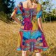 thumbnail image 5 of Vestido de manga corta Fiesta Squad Cinco De Mayo Ropa de mujer Moda para mujer Vestidos formales para ocasiones especiales Vestido, 5 of 7