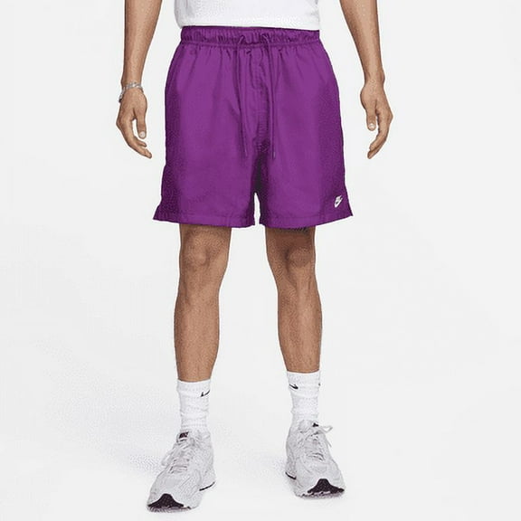 Nike Club Men's Woven Flow Shorts Color: Viotech/White Size: 3XL