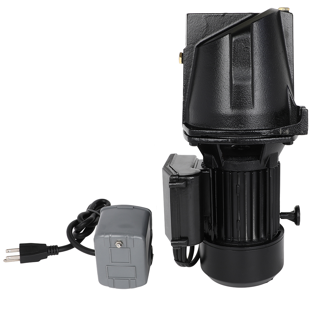 ECCPP Shallow Well Jet Pump &Pressure Switch, 1 HP 18.5GPH, Stainless Steel, 110V