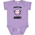 thumbnail image 3 of Inktastic I Really Love Anime with Cute Anime Cat and Hearts Boys or Girls Baby Bodysuit, 3 of 5