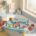 thumbnail image 2 of Kids' Interactive Sand and Water Play Table with Accessories for Outdoor Fun and Learning, Durable and Safe Design, 2 of 6