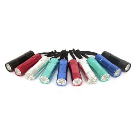 OZARK TRAIL 10-Pack 6 LED Aluminum Flashlights