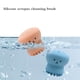 thumbnail image 3 of Beauty Tool Jellyfish Silicon Brush - Esponja y cepillo de limpieza profunda de poros todo en uno, para exfoliar, masajear, limpiar el cepillo suave Xemadio HMJM014-3, 3 of 4