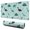 Light Blue Dinosaurs-1, variant on Long Mouse Pads for Desk,Light Blue Dinosaurs Palms Eggs Pattern Desk Mats on Top Of Desks, Desk Mouse Pad Extra Large with 3mm Non-Slip Base and Stitched Edge for Gaming,Office,Work,Home 31.5"x11.8"