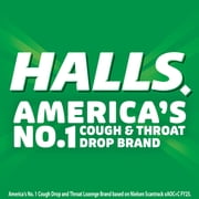 HALLS Defense Assorted Citrus Throat Drops, Vitamin C Dietary Supplements, 30 Drops