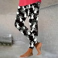 thumbnail image 6 of Plus Size Cargo Pants Halloween Leggings for Women Halloween Workout Pants Plus Size Pant Printed Tights S-128 Black S, 6 of 6