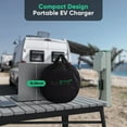thumbnail image 6 of SOPHTRANS Level 2 EV Charger,10 to 40 Amp with J1772 NEMA 14-50 Heavy-duty (8AWG), Wall Mounted & Portable Electric Car Charger with WiFi (100-240V,25ft), 6 of 6