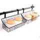 thumbnail image 3 of Cesta Con Gancho, Cuélgalo Detrás De Una Puerta O En Una Barandilla, Blanco Afortunado Sencillez, 3 of 4