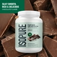 thumbnail image 5 of Nature's Best - Isopure Plant-Based Pea & Brown Rice Protein Powder Chocolate - 1.37 lbs., 5 of 9