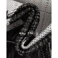 thumbnail image 3 of Unique Loom Outdoor Modern Collection Area Rug - Origami (2' x 8' Runner Black and White), 3 of 6