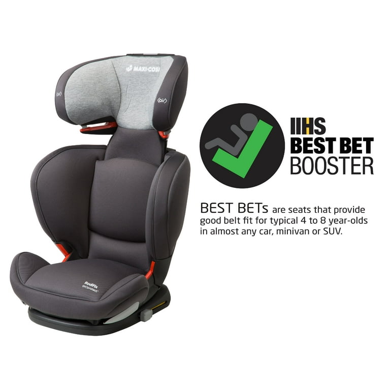 Maxi-Cosi RodiFix Booster Car Seat with Air Protect, Loyal Grey