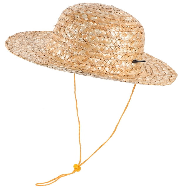 Sombrero de paja para niños, gorra de playa, sombrero de paja, sombrero de playa tejido de paja, sombrero artesanal de verano