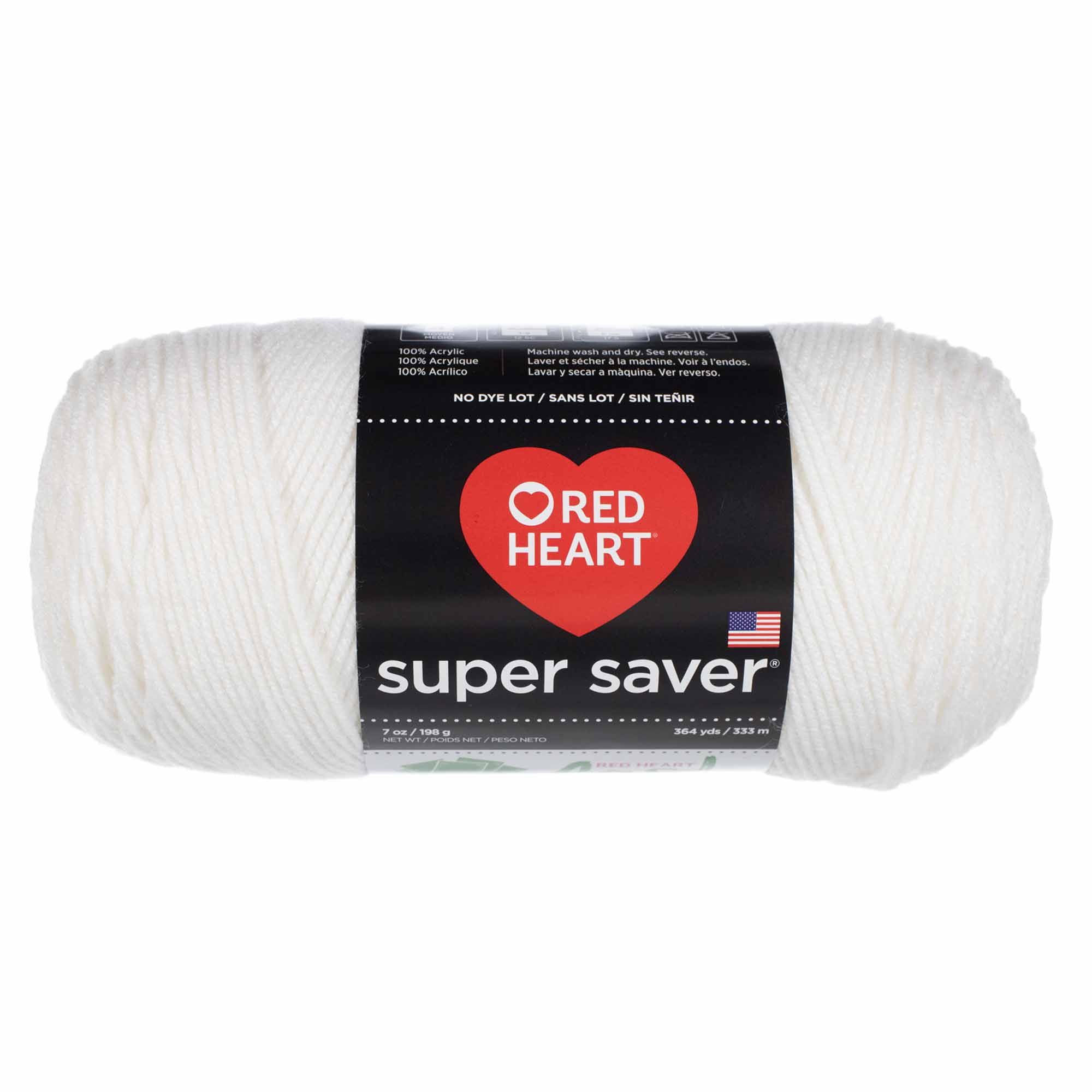 Bernat Super Value Carrot Yarn - 3 Pack of 198g/7oz - Acrylic - 4 Medium  (Worsted) - 426 Yards - Knitting/Crochet