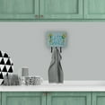 thumbnail image 4 of Lets Dance Linen Teal Leash or Key Holder, 4 of 4