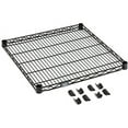 thumbnail image 2 of Nexel Black Epoxy Wire Shelf w/Clips, 42"W x 24"D, 2 of 3