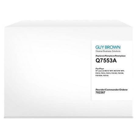 UPC: 0718103127080 | DPS by Staples Remanufactured Toner Cartridge Replacement for HP 53A (Black) 702267