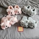 thumbnail image 2 of Cartoon Winter Slippers Kawaii Koala Plush Shoes Soft Sole Warm Flat Home Cotton Casual Shoes Couples Non-slip Pink Grey, 2 of 5