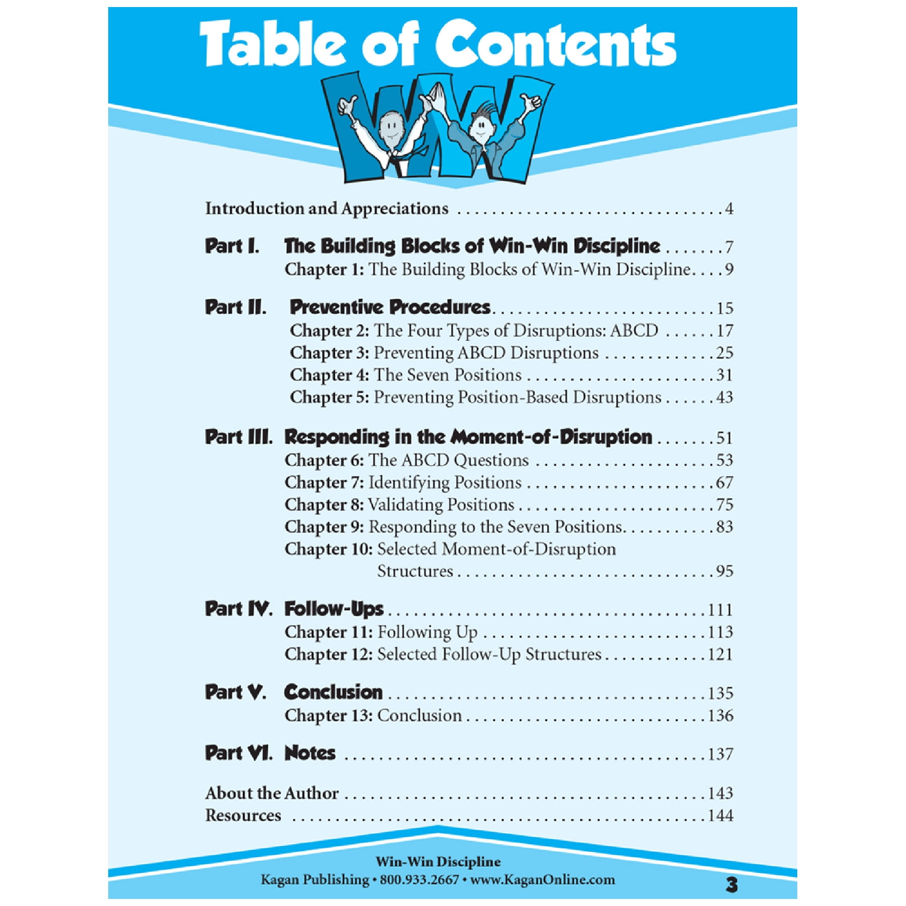 Kagan Publishing Win-Win Discipline MiniBook