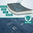 thumbnail image 3 of PetAmi Waterproof Bed Cover for Dogs, Waterproof Pet Blanket Couch Cover, Reversible Furniture Cover Sofa Protector for Pet Cat Bed, Washable Waterproof Blanket Dog Cover for Couch Seat, 102x82 Blue, 3 of 8