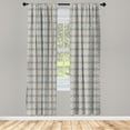 thumbnail image 3 of Ambesonne Ethnic Curtains, Moroccan Folklore, Pair of 28"x95", Multicolor, 3 of 5