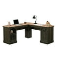 thumbnail image 2 of Sauder Sonnet Springs L-Shaped Desk, Pebble Pine Finish, 2 of 18