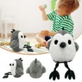 thumbnail image 2 of Adorable Toy Little Penguin Soft Fill Toy Doll for Kids Festival 30cm Grey Cuddly Companion, 2 of 7