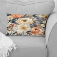 thumbnail image 2 of Designart "Coral Country Flair" Floral Printed Throw Pillow, 2 of 5